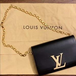 Authentic Louis Vuitton Louise GM Chain Bag